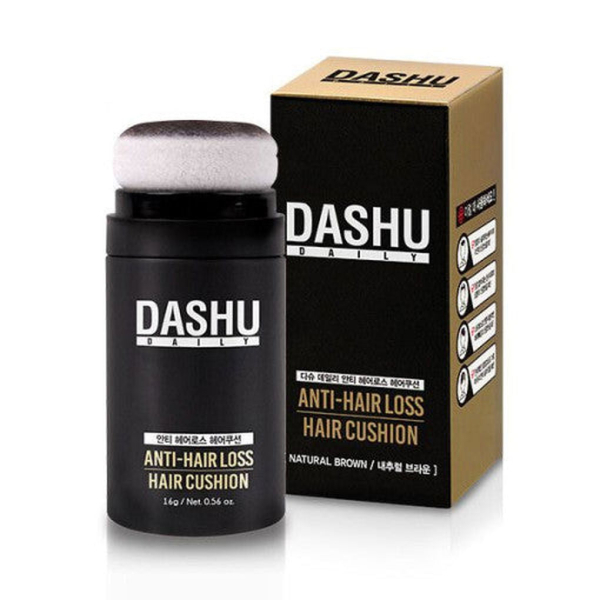 DASHU Anti-Hair Loss Hair Cushion #Natural Brown 16g - EmpressKorea