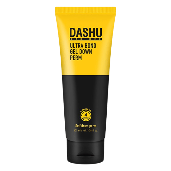 DASHU For Men Ultra Bond Gel Down Perm 100ml With Brush comp + Tongs Gloves + Perm Paper - EmpressKorea