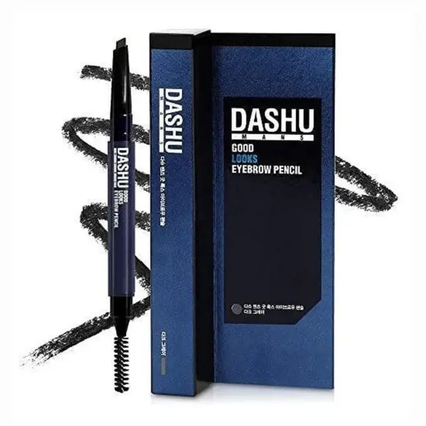 DASHU Good Looks Eyebrow Pencil (Dark Gray) 0.2g - EmpressKorea