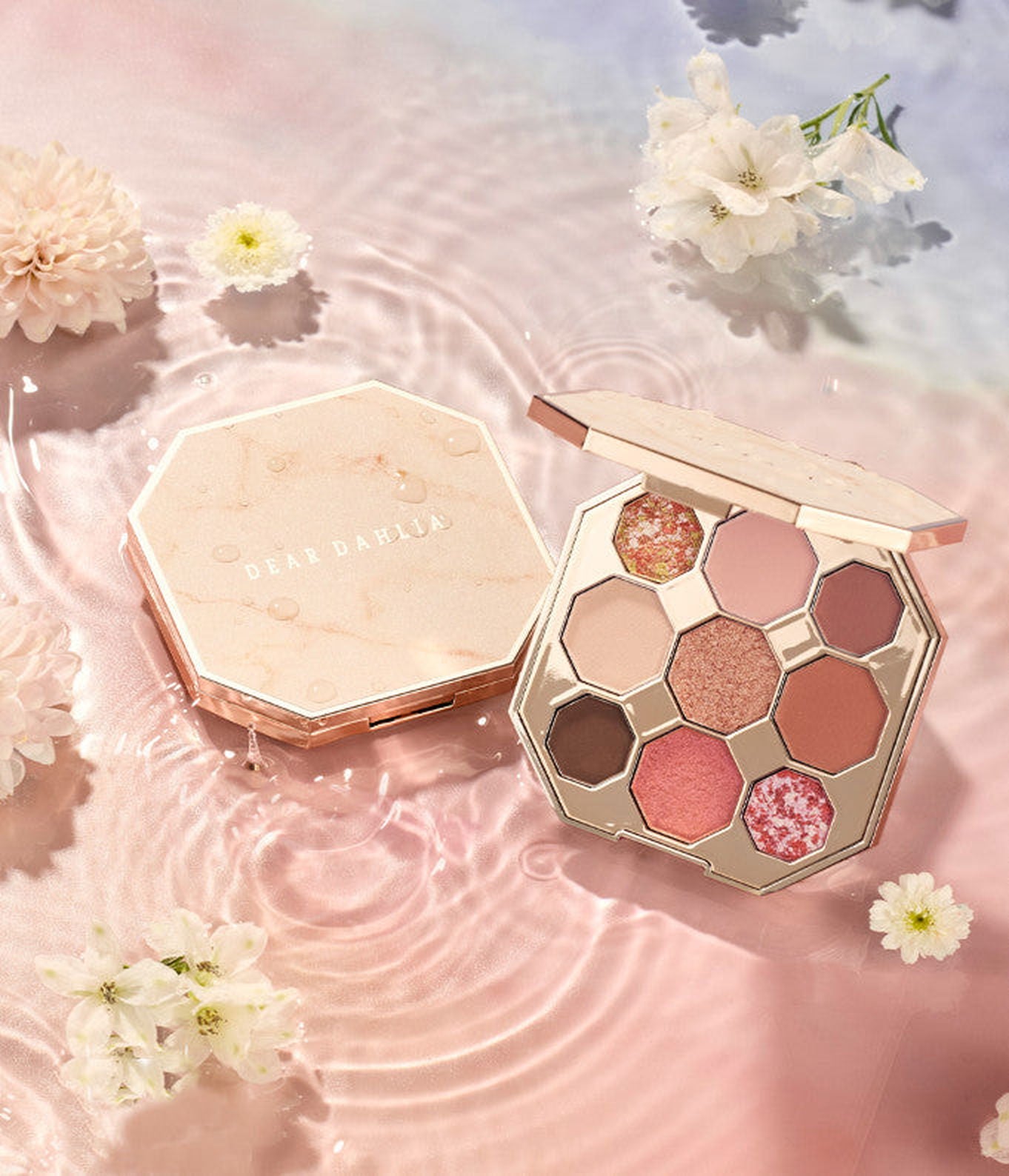 DEAR DAHLIA Blooming Edition Secret Garden Palette - Tea Party 9.7g - EmpressKorea
