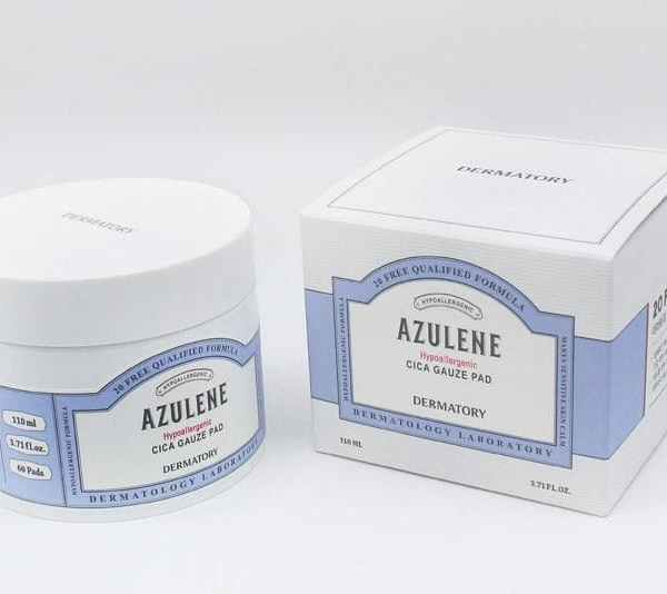 DERMATORY Cica Rescue Gauze Pad 60pcs 100ml - EmpressKorea