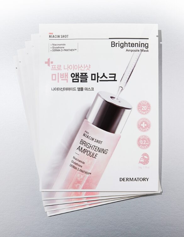 DERMATORY Pro Ampoule Mask 4 Type 34g*5sheets - EmpressKorea