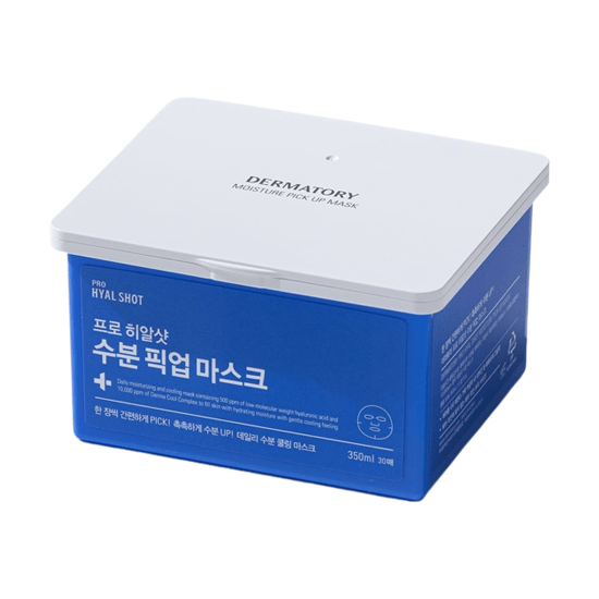 DERMATORY Pro Hyal Shot Moisture Pickup Mask 350ml 30EA - EmpressKorea