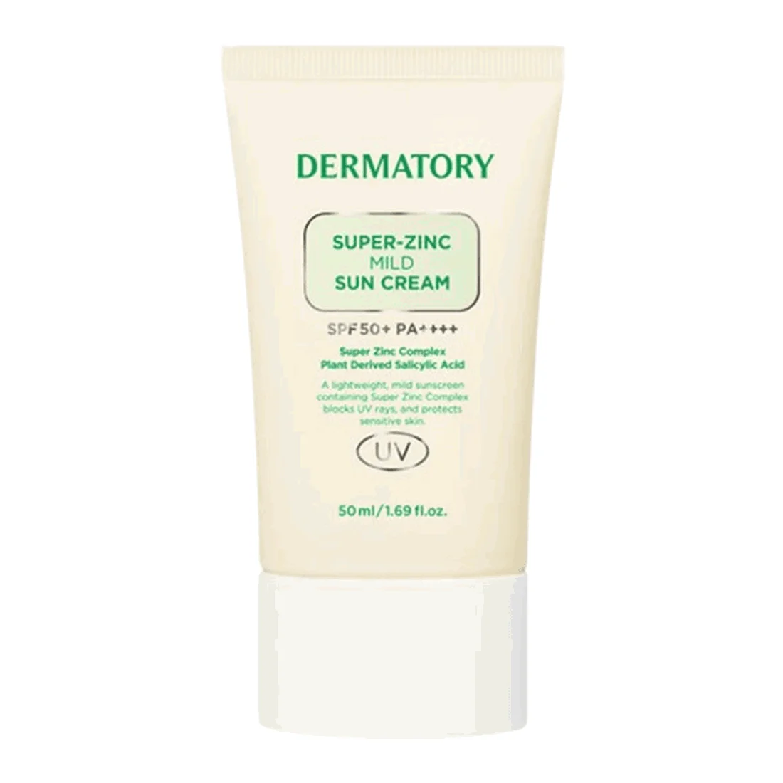 DERMATORY Pro Trouble Super Zinc Mild Sun Cream Set SPF 50+ PA++++ (50ml+31ml) - EmpressKorea