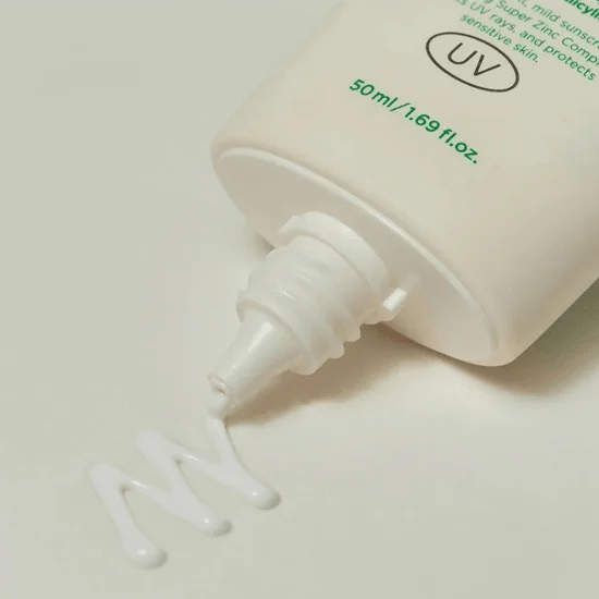 DERMATORY Pro Trouble Super Zinc Mild Sun Cream Set SPF 50+ PA++++ (50ml+31ml) - EmpressKorea
