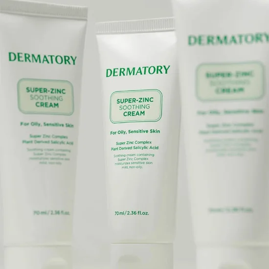DERMATORY Pro Trouble Super Zinc Soothing Cream 70ml - EmpressKorea