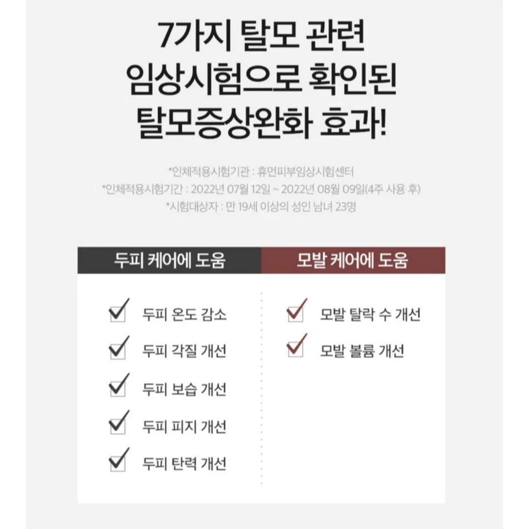 DERMA FACTORY Anti Hair Loss Shampoo 300ml *2pcs Beer Brewer's Yeast 41% Caffeine 1% Natural Active Ingredients Scalp Hair Care - EmpressKorea