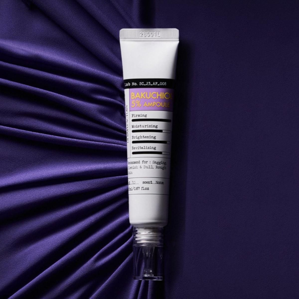 DERMA FACTORY Bakuchiol 5% Ampoule Skin Whitening Wrinkle Elasticity Nutrition 20ml - EmpressKorea
