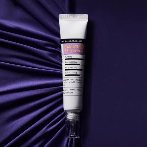 DERMA FACTORY Bakuchiol 5% Ampoule Skin Whitening Wrinkle Elasticity Nutrition 20ml - EmpressKorea