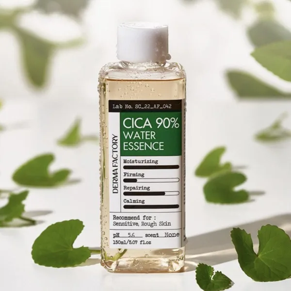 DERMA FACTORY Cica 90% Water Essence 150ml Skin Soothing Moisturizing Repair Centella Asiatica Extract - EmpressKorea