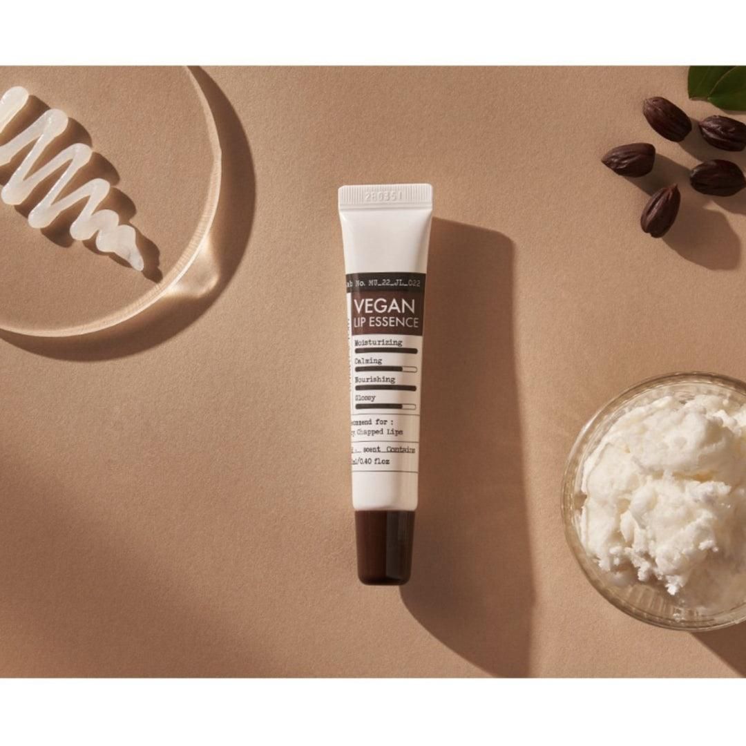 DERMA FACTORY Vegan Lip Essence 12ml * 2 pcs Lip Care Mask Nourishing Moisturizing - EmpressKorea