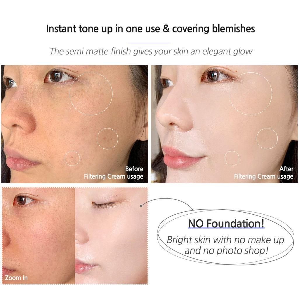 DEWYCEL Filtering Cream SPF 50+ PA++++ 40ml - EmpressKorea