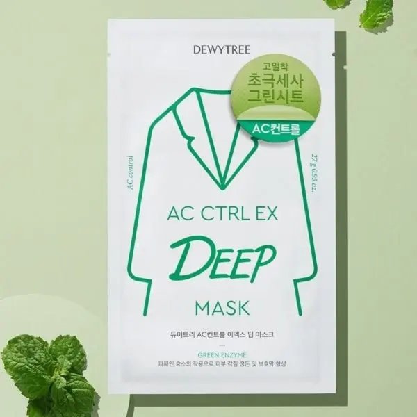 DEWYTREE AC Control EX Deep Mask Sheet 27g*10EA - EmpressKorea
