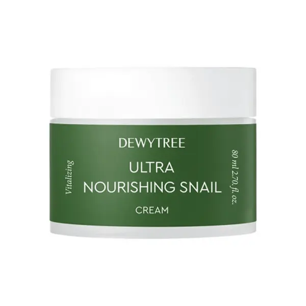 DEWYTREE Ultra Nourishing Snail Cream 80ml - EmpressKorea