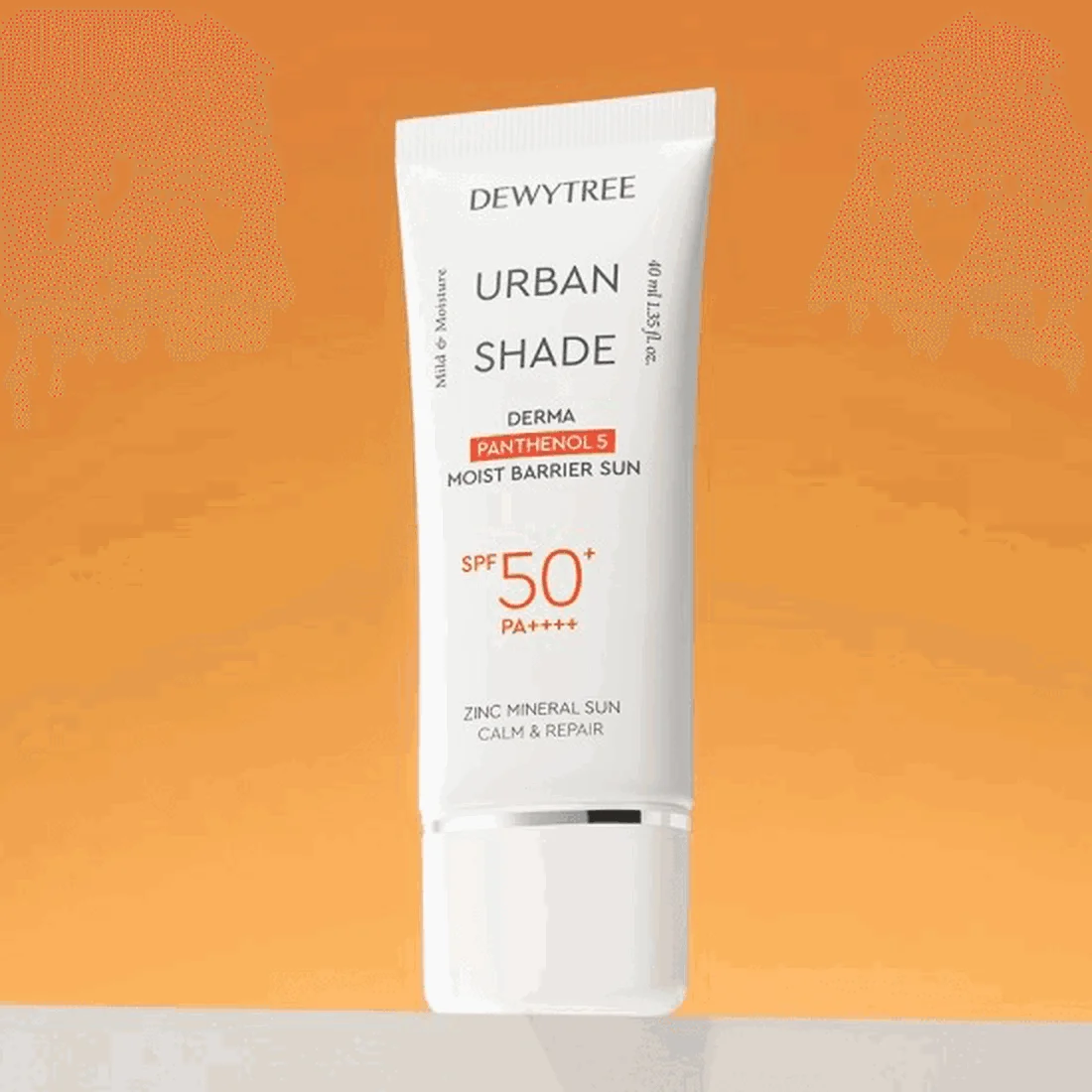 DEWYTREE Urban Shade Derma Panthenol 5 Moist Barrier Sun SPF 50+ PA++++ 40ml - EmpressKorea