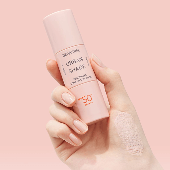 DEWYTREE Urban Shade Peach-Like Tone Up Sun Stick SPF 50+ PA++++ 13g - EmpressKorea
