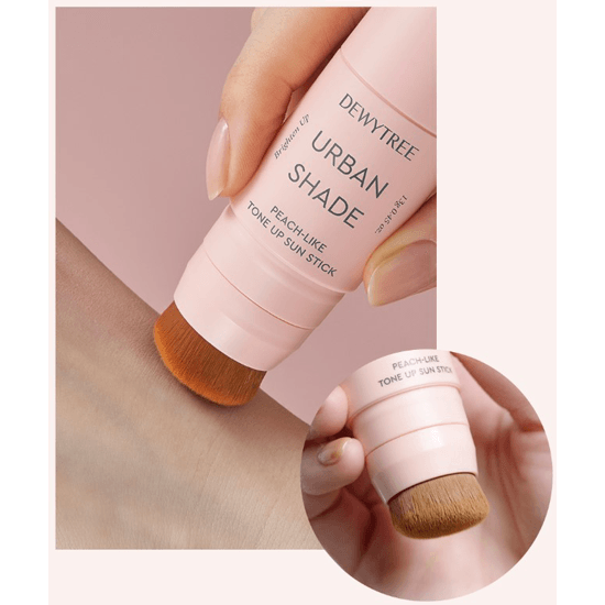 DEWYTREE Urban Shade Peach-Like Tone Up Sun Stick SPF 50+ PA++++ 13g - EmpressKorea