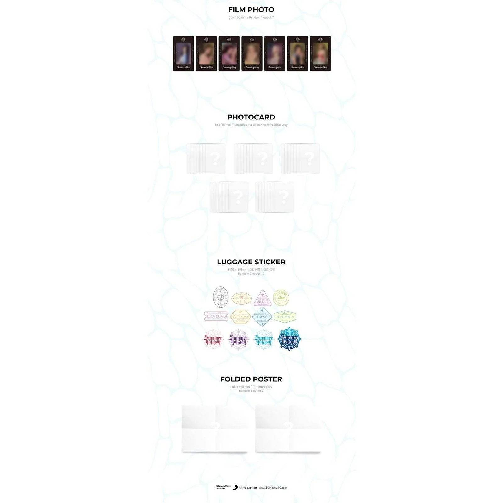 DREAMCATCHER - Special Album: SUMMER HOLIDAY (Normal Edition) - EmpressKorea