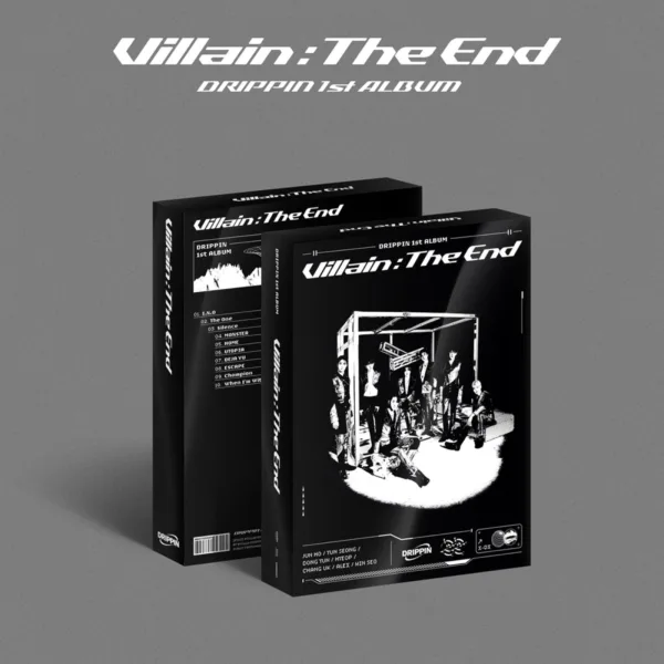 DRIPPIN -1st Full Album: Villain The End (Limited Ver.) - EmpressKorea