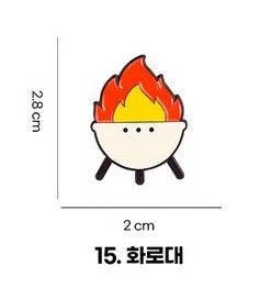Damiano Camping Hiking Travel Character Badge - EmpressKorea