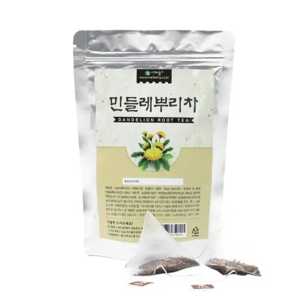 Dandelion Root Tea Tea Bags 1g*20pcs - EmpressKorea
