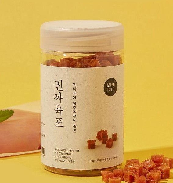 Dog Snack Jerky Mini Bite 180g * 3pack - EmpressKorea
