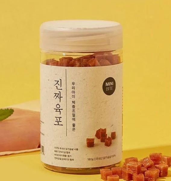 Dog Snack Jerky Mini Bite 180g * 3pack - EmpressKorea