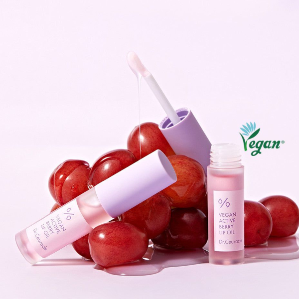 Dr.Ceuracle Vegan Active Berry Lip Oil 4.5ml - EmpressKorea