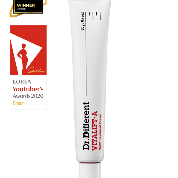 Dr.Different VITALIFT-A Night Treatment Cream 20g - EmpressKorea