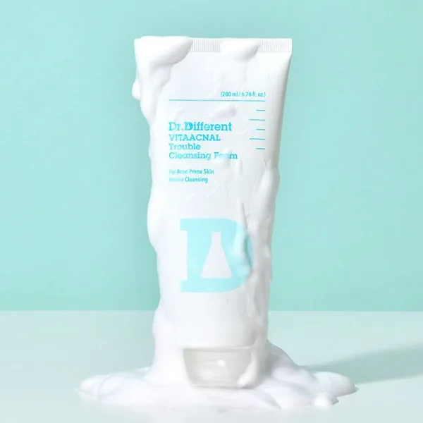 Dr.Different Vita Acnal Trouble Cleansing Foam 200ml - EmpressKorea