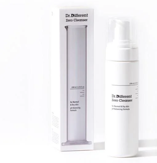 Dr.Different Zero Cleanser for Normal & Dry Skin 200ml - EmpressKorea