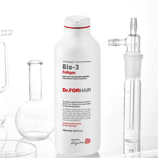 Dr.FORHAIR Folligen Bio-3 Shampoo 500mL - EmpressKorea