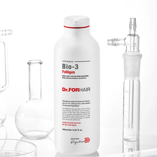 Dr.FORHAIR Folligen Bio-3 Shampoo 500mL - EmpressKorea