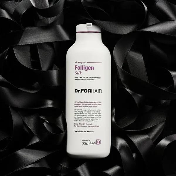 Dr.FORHAIR Folligen Silk Shampoo 500ml 300ml - EmpressKorea