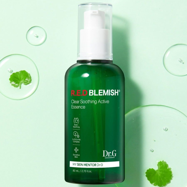 Dr.G R.E.D Blemish Clear Soothing Active Essence 80ml - EmpressKorea