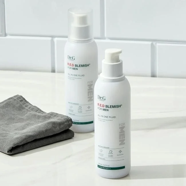 Dr.G Red Blemish For Men All In One Fluid 150ml - EmpressKorea