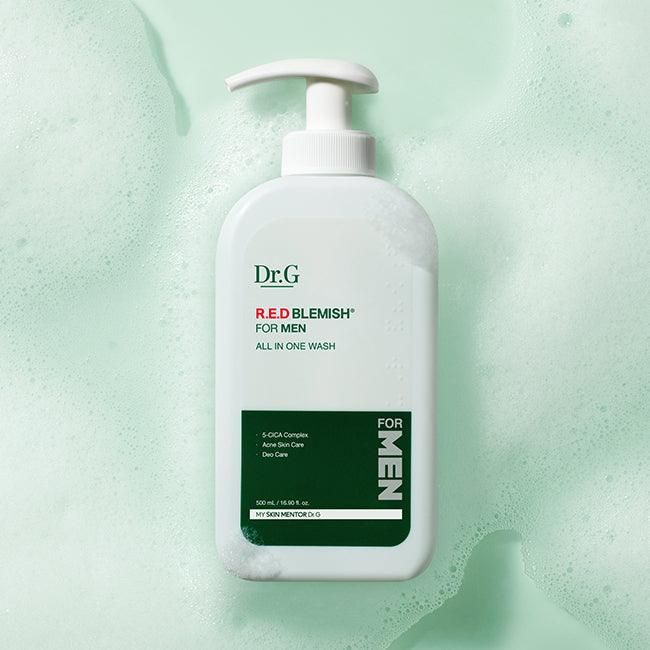 Dr.G Red Blemish For Men All In One Wash 500ml - EmpressKorea