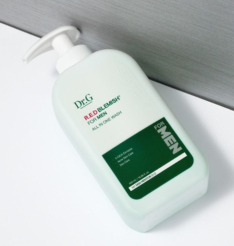 Dr.G Red Blemish For Men All In One Wash 500ml - EmpressKorea