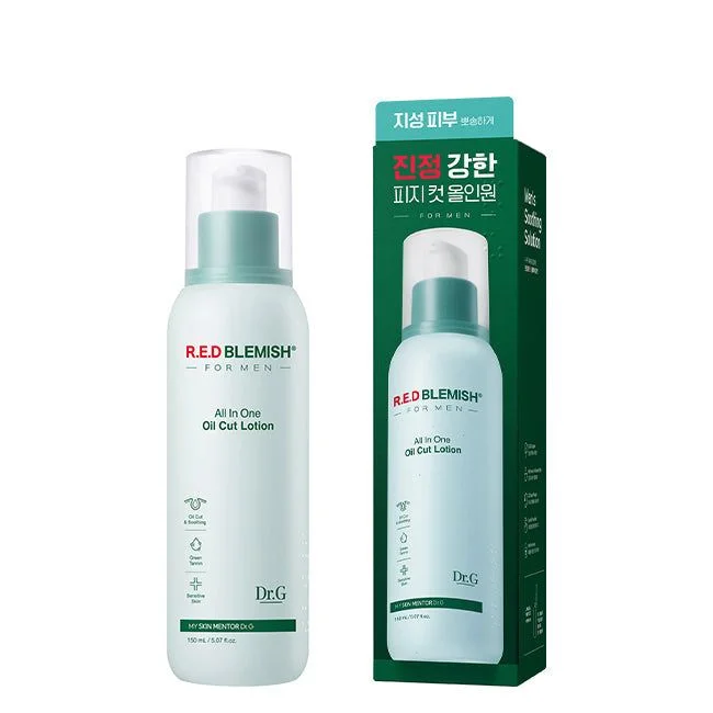 Dr.G Red Blemish For Men All in One Oil Cut Lotion 150ml - EmpressKorea