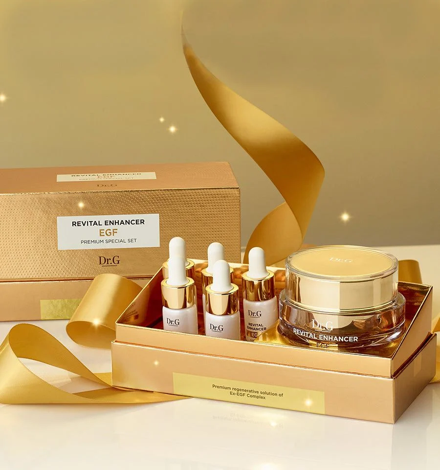 Dr.G Revital Enhancer Premium Special Set (Ampoule 10mlX5 + Cream 50ml) - EmpressKorea
