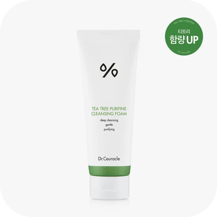 Dr. Ceuracle Tea Tree Purifine Cleansing Foam 150ml - EmpressKorea