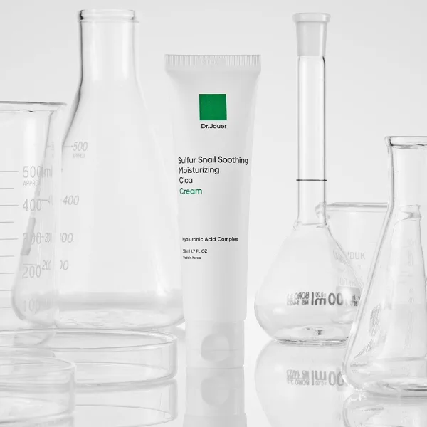 Dr. Jouer Sulfur Snail Soothing Moisturizing Cica Cream 50ml - EmpressKorea