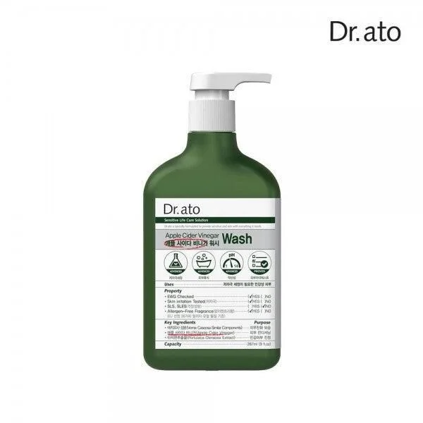 Dr.ato Apple Cider Vinegar Wash 267ml - EmpressKorea