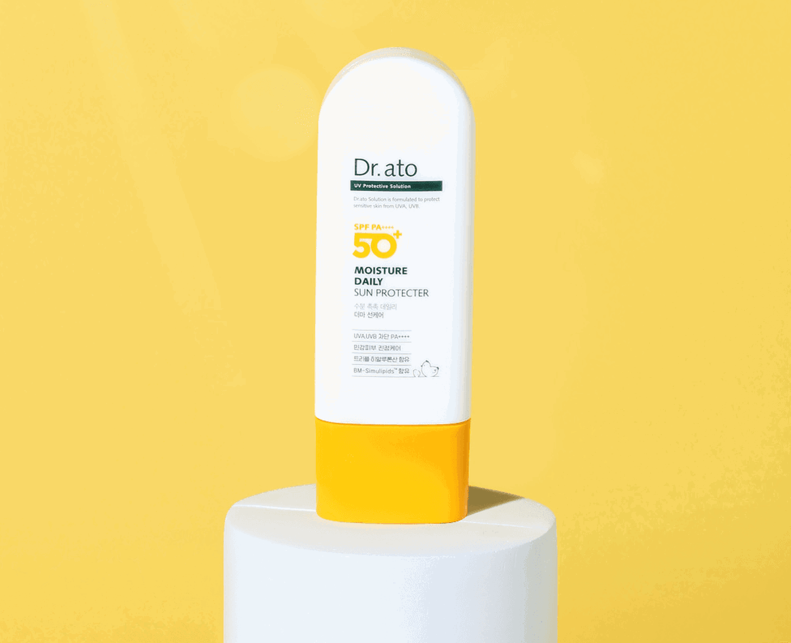Dr.ato Moisture Daily Sun Protector SPF 50+ PA++++ 50ml - EmpressKorea