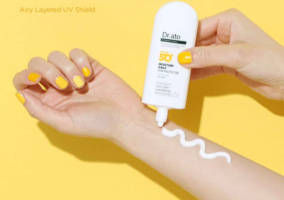 Dr.ato Moisture Daily Sun Protector SPF 50+ PA++++ 50ml - EmpressKorea