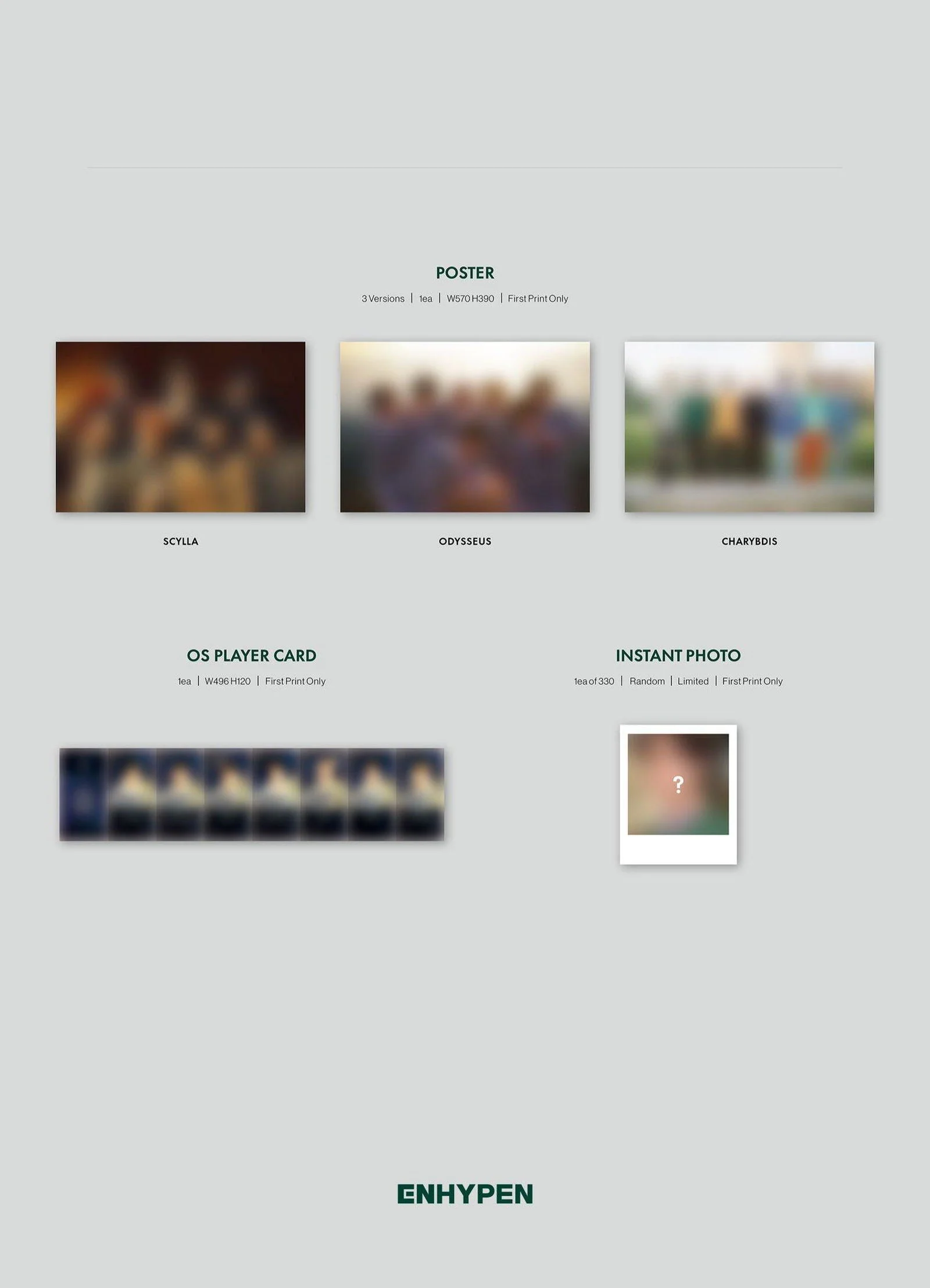 ENHYPEN - 1st Album - DIMENSION: DILEMMA - EmpressKorea