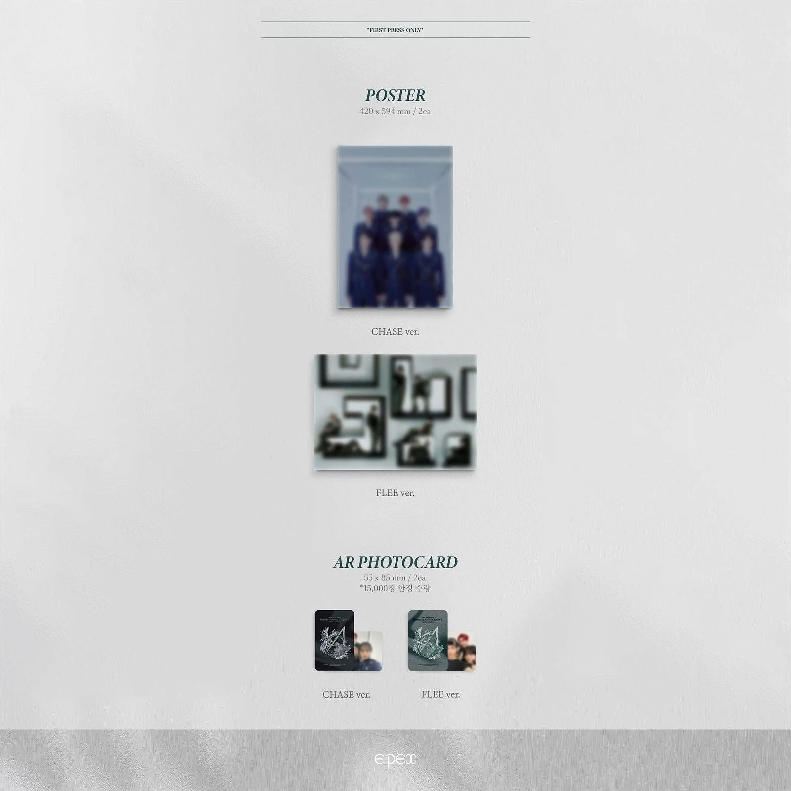 EPEX - 3rd EP Album: Prelude of Anxiety Chapter 1. '21st Century Boys' - EmpressKorea