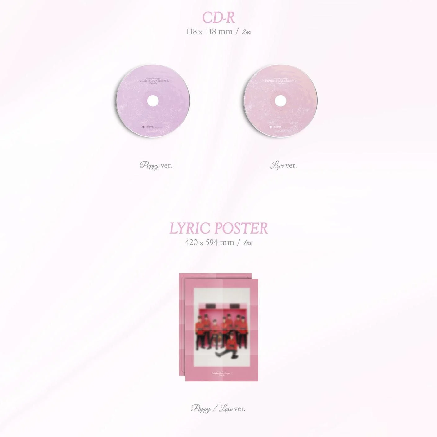 EPEX - 4th EP Album: Prelude of Love Chapter 1. Puppy Love - EmpressKorea