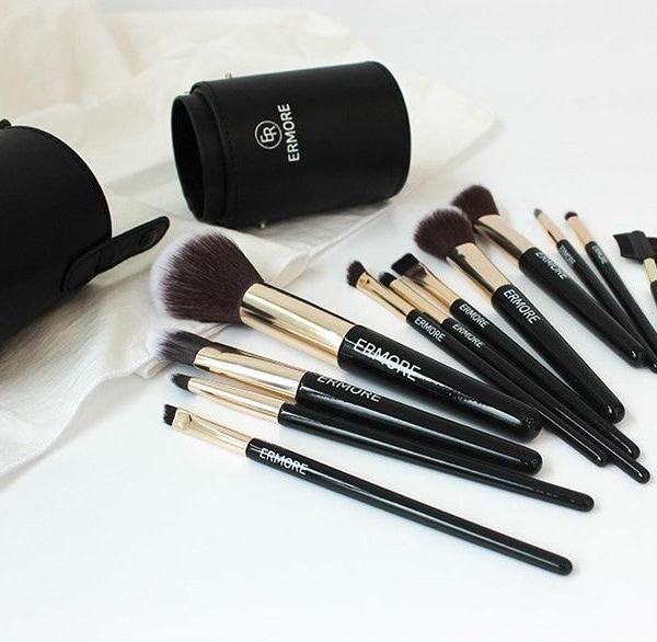 ERMORE Makeup Brush Set of 12 - EmpressKorea