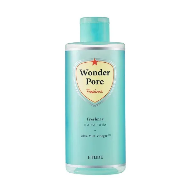 ETUDE HOUSE Wonder Pore Freshner 250ml (8.5 fl. oz) | Refreshing Pore Care Toner with Upgraded Peppermint Vinegar that Cleanses Ultra Fine Dust - EmpressKorea